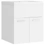 Mueble con lavabo blanco madera de ingeniería de vidaXL, Tocadores de baño - Ref: Foro24-3070811, Precio: 116,57 €, Descuento: %