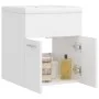 Mueble con lavabo blanco madera de ingeniería de vidaXL, Tocadores de baño - Ref: Foro24-3070811, Precio: 116,57 €, Descuento: %