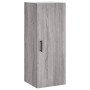 Aparador alto madera contrachapada gris Sonoma 34,5x34x180 cm de , Aparadores - Ref: Foro24-3199055, Precio: 107,46 €, Descue...