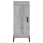 Aparador alto madera contrachapada gris Sonoma 34,5x34x180 cm de , Aparadores - Ref: Foro24-3199119, Precio: 107,61 €, Descue...