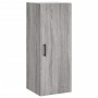 Aparador alto madera contrachapada gris Sonoma 34,5x34x180 cm de , Aparadores - Ref: Foro24-3199119, Precio: 107,61 €, Descue...