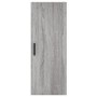 Aparador alto madera contrachapada gris Sonoma 34,5x34x180 cm de , Aparadores - Ref: Foro24-3199119, Precio: 107,61 €, Descue...