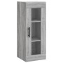 Aparador alto madera contrachapada gris Sonoma 34,5x34x180 cm de , Aparadores - Ref: Foro24-3199455, Precio: 110,99 €, Descue...