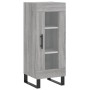 Aparador alto madera contrachapada gris Sonoma 34,5x34x180 cm de , Aparadores - Ref: Foro24-3199455, Precio: 110,99 €, Descue...