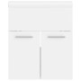 Furniture with white engineered wood sink by vidaXL, bathroom vanities - Ref: Foro24-3070811, Price: 126,38 €, Discount: %