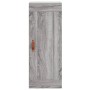 Aparador alto madera contrachapada gris Sonoma 34,5x34x180 cm de , Aparadores - Ref: Foro24-3200175, Precio: 113,55 €, Descue...