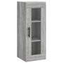 Aparador alto madera contrachapada gris Sonoma 34,5x34x180 cm de , Aparadores - Ref: Foro24-3199199, Precio: 125,15 €, Descue...