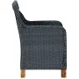 Dunkelgraues 3-teiliges Garten-Essset von vidaXL, Gartensets - Ref: Foro24-3068731, Preis: 317,03 €, Rabatt: %