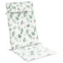 Cojines silla respaldo alto 4 uds tela Oxford estampado hojas de , Cojines para sillas y sofás - Ref: Foro24-361929, Precio: ...