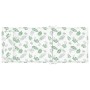 Cojines silla respaldo alto 4 uds tela Oxford estampado hojas de , Cojines para sillas y sofás - Ref: Foro24-361929, Precio: ...