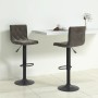 Taburetes de cocina 2 unidades terciopelo gris oscuro by , Kitchen stools - Ref: Foro24-333732, Price: 130,10 €, Discount: %