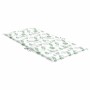 Cojines de silla de respaldo bajo 2 uds tela estampado de hojas de , Cojines para sillas y sofás - Ref: Foro24-361328, Precio...