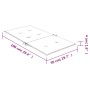 Cojines de silla de respaldo bajo 2 uds tela estampado de hojas de , Cojines para sillas y sofás - Ref: Foro24-361328, Precio...