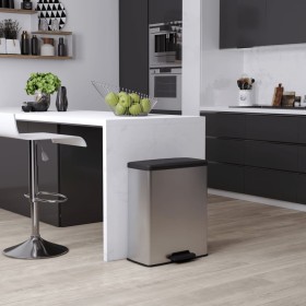 Curver Papelera de pedal Deco plateado 65 L von , Mülltonnen und Mülltonnen - Ref: Foro24-442066, Preis: 83,76 €, Rabatt: %