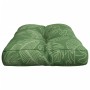 Cojín para palés tela estampado de hojas 80x40x12 cm by , Cushions for chairs and sofas - Ref: Foro24-360620, Price: 29,11 €,...