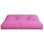 Cojín para palés tela rosa 80x80x12 cm by , Cushions for chairs and sofas - Ref: Foro24-360511, Price: 46,91 €, Discount: %