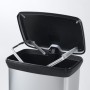 Curver Papelera de pedal Deco plateado 50 L von , Mülltonnen und Mülltonnen - Ref: Foro24-442064, Preis: 75,07 €, Rabatt: %