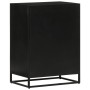 Aparador con 2 puertas hierro y madera maciza mango 55x35x75 cm von , Sideboards - Ref: Foro24-353888, Preis: 244,43 €, Rabat...