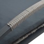 Tumbona con cojín y ruedas ratán sintético gris antracita by , Loungers - Ref: Foro24-47746, Price: 161,22 €, Discount: %