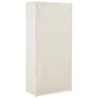 Armario de tela blanco 79x40x170 cm von , Kleiderschränke - Ref: Foro24-248192, Preis: 91,33 €, Rabatt: %