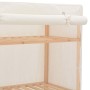 Armario de tela blanco 79x40x170 cm von , Kleiderschränke - Ref: Foro24-248190, Preis: 111,03 €, Rabatt: %