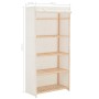 Armario de tela blanco 79x40x170 cm von , Kleiderschränke - Ref: Foro24-248190, Preis: 111,03 €, Rabatt: %