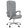 Silla de oficina reclinable con masaje de tela gris claro von , Bürostühle - Ref: Foro24-349661, Preis: 117,47 €, Rabatt: %