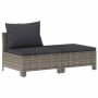Set de muebles de jardín 2 pzas cojines ratán sintético gris by , Garden sets - Ref: Foro24-362690, Price: 178,18 €, Discount: %