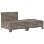 Set de muebles de jardín 2 pzas cojines ratán sintético gris by , Garden sets - Ref: Foro24-362690, Price: 178,18 €, Discount: %