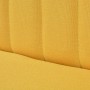Sofá de tela amarillo 117x55,5x77 cm von , Sofas - Ref: Foro24-244074, Preis: 267,89 €, Rabatt: %