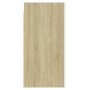 Mueble de TV 2 uds contrachapada blanco y roble 30,5x30x60 cm von , TV-Möbel - Ref: Foro24-803337, Preis: 73,54 €, Rabatt: %