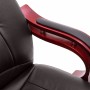 Silla de oficina de cuero auténtico marrón de , Sillas de oficina - Ref: Foro24-20560, Precio: 280,16 €, Descuento: %