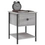 Mesita de noche madera de ingeniería gris Sonoma 34x35,5x45 cm by , Nightstands - Ref: Foro24-825859, Price: 42,16 €, Discoun...