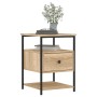 Mesitas noche 2 uds madera ingeniería roble Sonoma 40x42x56 cm by , Nightstands - Ref: Foro24-826026, Price: 97,45 €, Discoun...