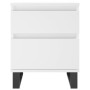 Mesita de noche madera contrachapada blanco 40x35x50 cm de , Mesitas de noche - Ref: Foro24-830684, Precio: 59,21 €, Descuent...