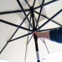 Madison Sombrilla de jardín Elba gris 300 cm by , Umbrellas - Ref: Foro24-447155, Price: 116,01 €, Discount: %