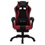 Silla gaming luces LED RGB cuero sintético color vino y negro by , Office chairs - Ref: Foro24-288013, Price: 233,06 €, Disco...