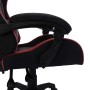 Silla gaming luces LED RGB cuero sintético color vino y negro by , Office chairs - Ref: Foro24-288013, Price: 233,06 €, Disco...