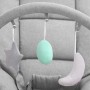 Hamaca mecedora para bebés de acero gris claro by , Rocking chairs and baby chairs - Ref: Foro24-10247, Price: 59,05 €, Disco...