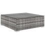 Set de muebles de jardín 9 pzas y cojines ratán sintético gris by , Garden sets - Ref: Foro24-46775, Price: 929,82 €, Discoun...
