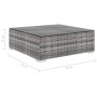Set de muebles de jardín 9 pzas y cojines ratán sintético gris by , Garden sets - Ref: Foro24-46775, Price: 929,82 €, Discoun...