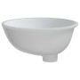 Lavabo de baño ovalado cerámica blanco 38,5x33,5x19 cm von , Sinkt - Ref: Foro24-153716, Preis: 45,22 €, Rabatt: %