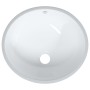 Lavabo de baño ovalado cerámica blanco 38,5x33,5x19 cm von , Sinkt - Ref: Foro24-153716, Preis: 45,22 €, Rabatt: %