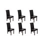 Sillas de comedor 6 uds cuero sintético marrón by , dining chairs - Ref: Foro24-160320, Price: 530,71 €, Discount: %