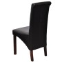 Sillas de comedor 6 uds cuero sintético marrón by , dining chairs - Ref: Foro24-160320, Price: 530,71 €, Discount: %