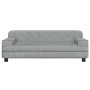 Cama para perros de terciopelo gris claro 90x53x30 cm von , Betten für Hunde - Ref: Foro24-171869, Preis: 115,83 €, Rabatt: %