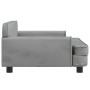 Cama para perros de terciopelo gris claro 90x53x30 cm von , Betten für Hunde - Ref: Foro24-171869, Preis: 115,83 €, Rabatt: %