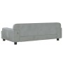 Cama para perros de terciopelo gris claro 90x53x30 cm von , Betten für Hunde - Ref: Foro24-171869, Preis: 115,83 €, Rabatt: %