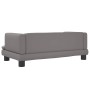 Cama para perros de cuero sintético gris 80x45x30 cm von , Betten für Hunde - Ref: Foro24-171904, Preis: 70,59 €, Rabatt: %
