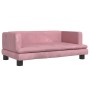 Cama para perros de terciopelo rosa 80x45x30 cm von , Betten für Hunde - Ref: Foro24-171897, Preis: 69,24 €, Rabatt: %